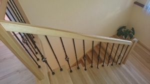 Forged metal balusters