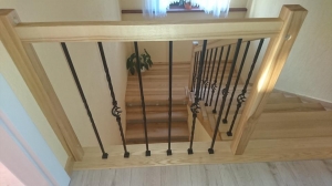 Forged metal balusters