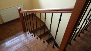 Forged metal balusters